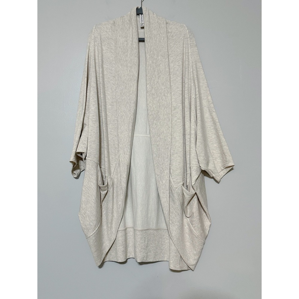 Athleta Ethereal Cocoon Wrap Slouchy Cardigan 3x/4x Heathered Stretch Soft Cozy‎